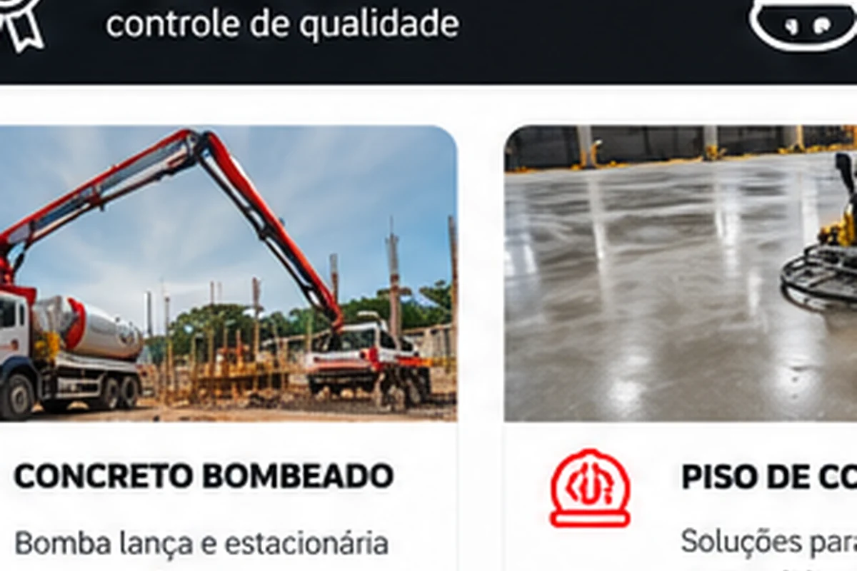 Concreto usinado em Taguatinga - 12